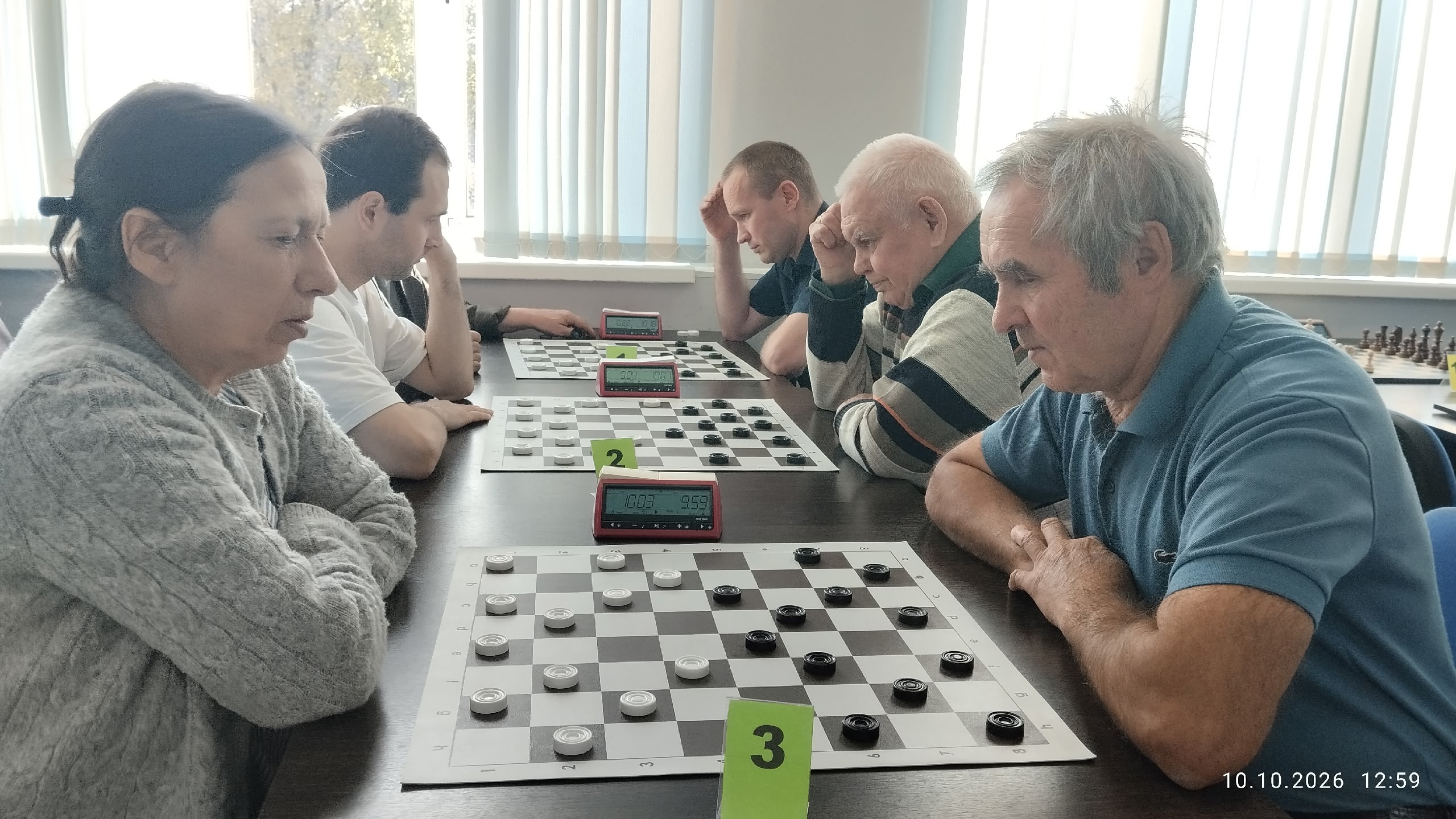 10 октября в нашем центре состоялся десятый этап Кубка города Нижний Тагил по быстрой игре в русские шашки